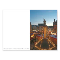 Weihnachtsgrußkarten, 5er Pack mit verschiedenen Motiven