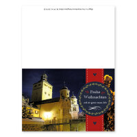 Weihnachtsgrußkarten, 5er Pack mit verschiedenen Motiven