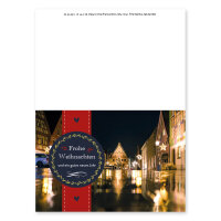 Weihnachtsgrußkarten, 5er Pack mit verschiedenen Motiven