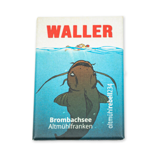 Kühlschrankmagnet WALLER – „50 Jahre JAWS / Der weiße Hai“ Tribute