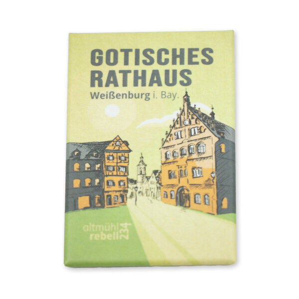 Kühlschrankmagnet GOTISCHES RATHAUS
