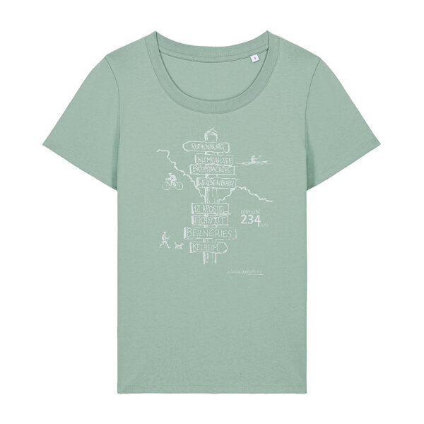 Damen T-Shirt WEGWEISER - Altmühlregion