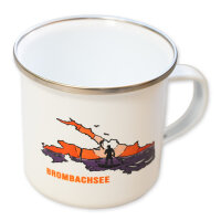 Emaille - Tasse BROMBACHSEE