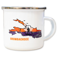 Emaille - Tasse BROMBACHSEE