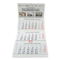 3-Monats Kalender 2027