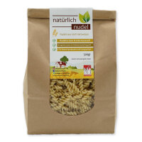 Hartweizen Nudeln, vegan - Spiral