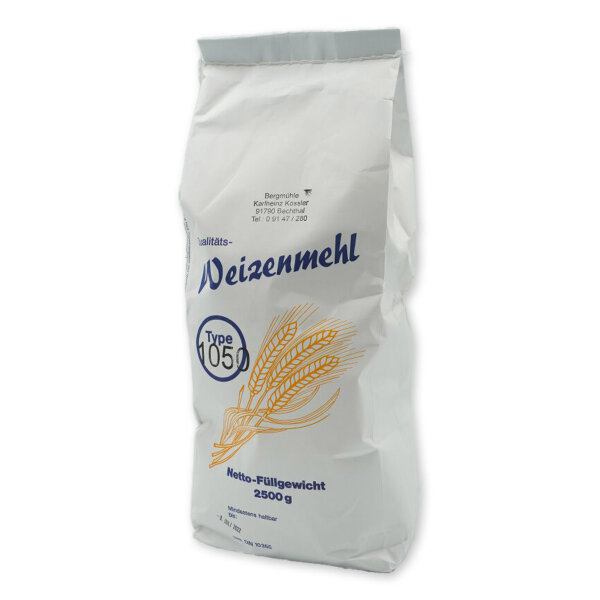 Weizenmehl Type 1050 - 2,5 kg