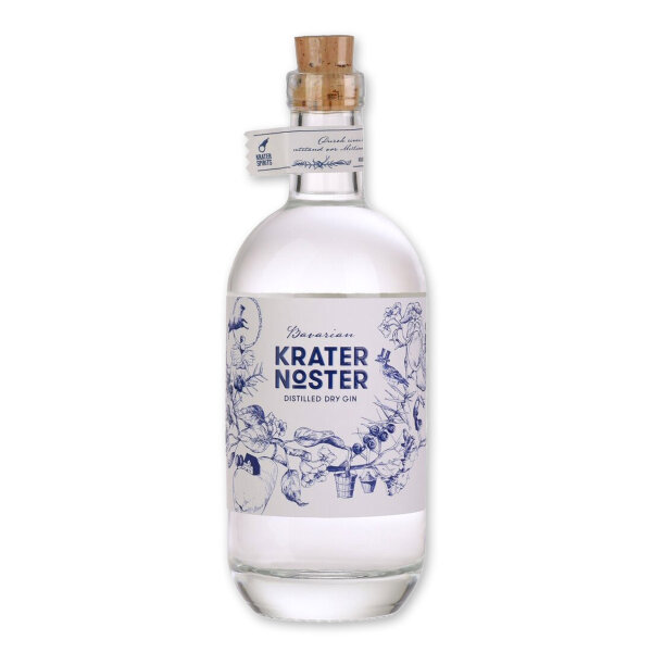 Krater Noster - Bavarian Distilled Dry Gin 0,7 l